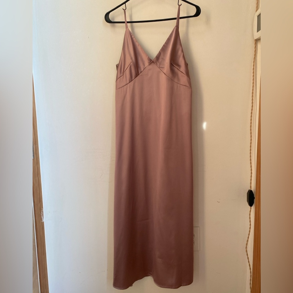 Elegant Satin Slip Dress